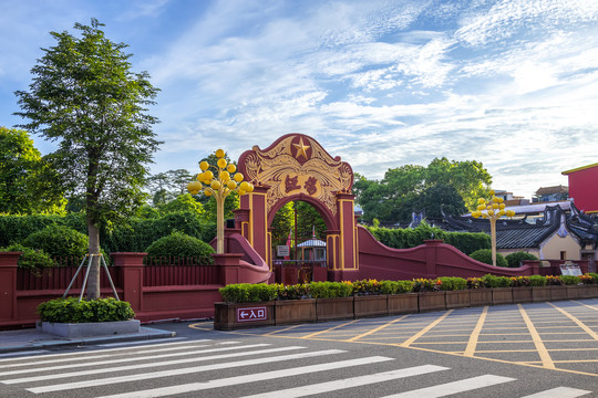 海丰红色文化街街景