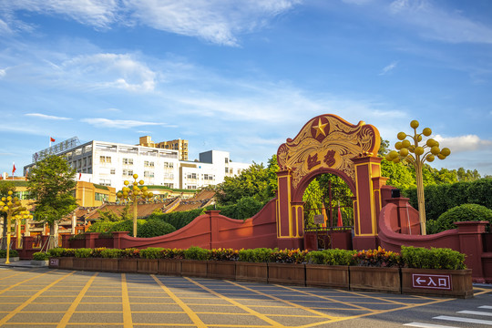 海丰红色文化街街景