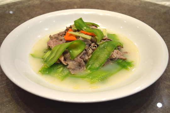 凉瓜牛肉