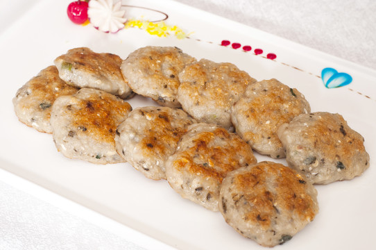 香煎鱼饼