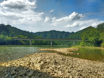 乡村河流风景