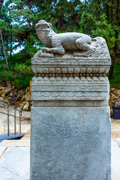 颐和园石雕像