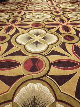 酒店花型地毯