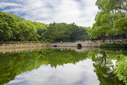 舟山普济寺海印池