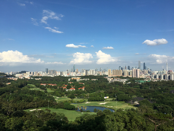 中国广州城市风景