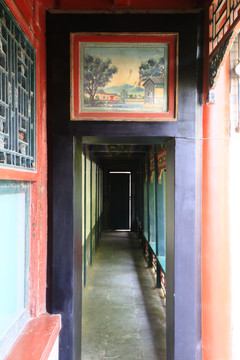颐和园古建筑壁画