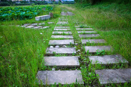 石板路