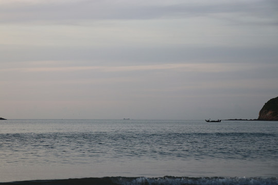 双月湾渔船