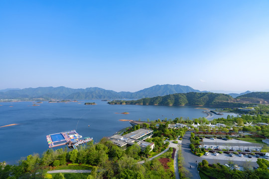 千岛湖珍珠广场风景