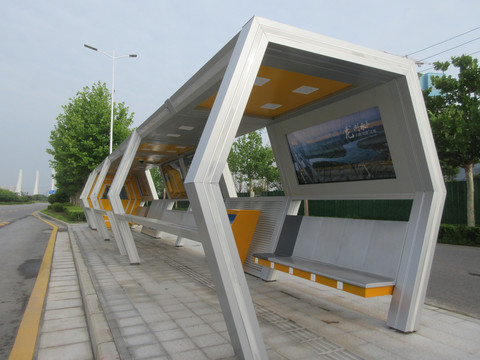 数字化公交站台
