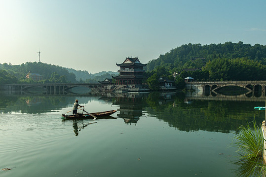 湖北清江风光