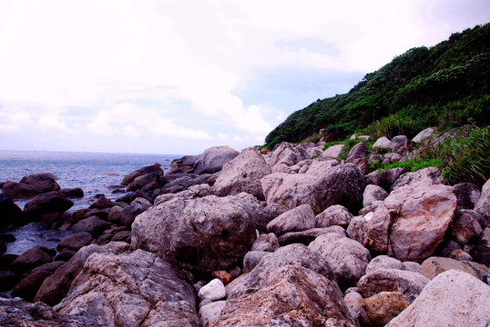 海岸岩石