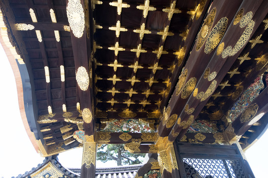 日本古建筑垂花门