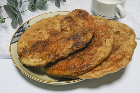 牛肉饼炸油饼