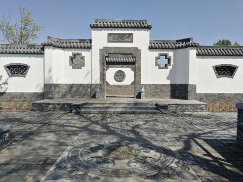 徽派建筑大门