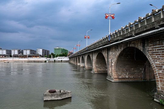 抚州市的抚河及文昌桥