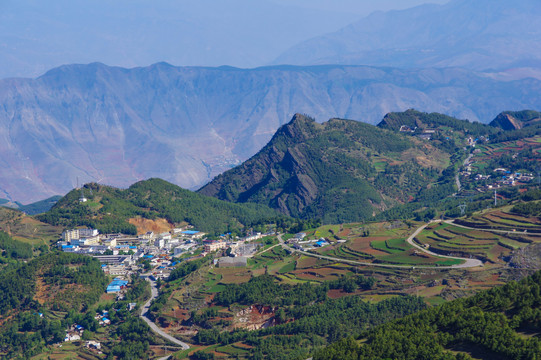 山区农村风貌