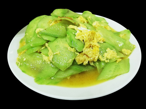 黄瓜炒鸡蛋