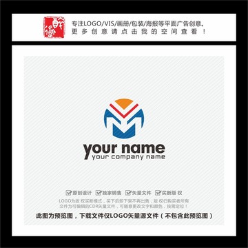 YM字母LOGO