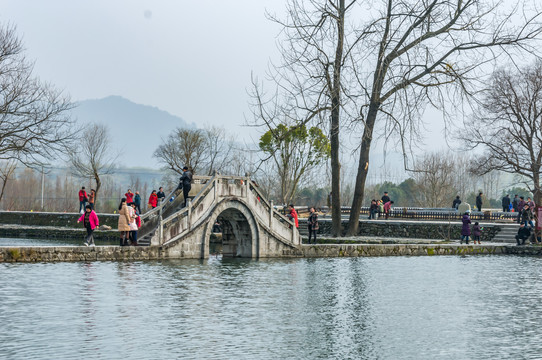 宏村古镇风光