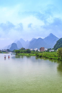 遇龙河风光