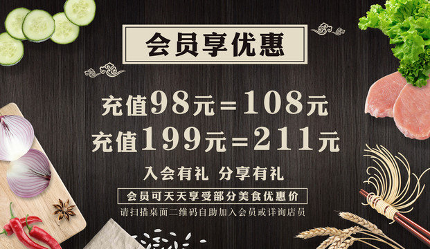 会员海报