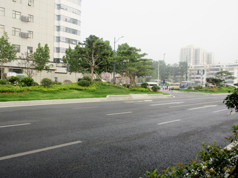 郑州街道街景