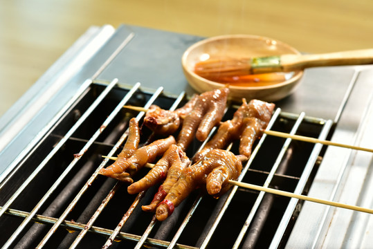 烤鸡爪