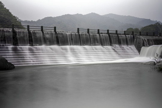 慢门山水风光