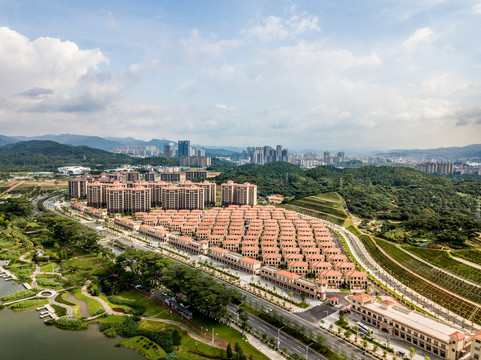 广东省广州市增城区现代住宅区