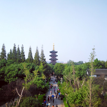 苏州寒山寺塔