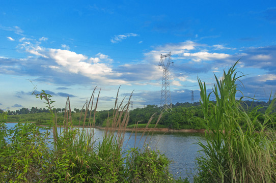 乡村自然美景