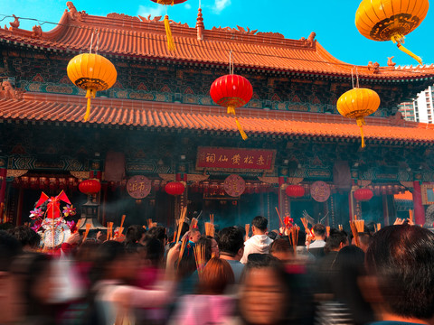 香港黄大仙祈福