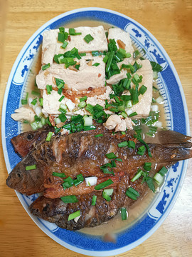 豆腐荷花鱼