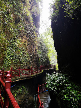 峨眉山栈道