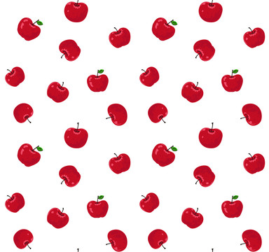 苹果无缝水果底纹背景
