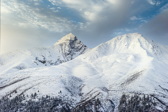 滇藏线雪山