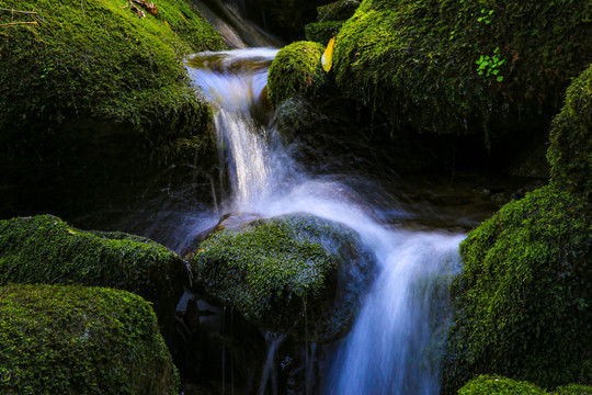 山涧溪流