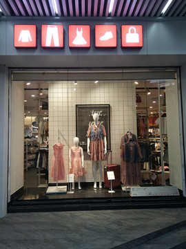 服装展柜