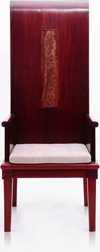 红木新中式高背椅