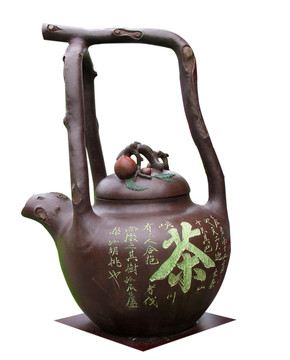 茶壶雕塑