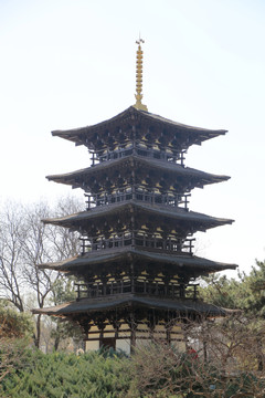 日式木塔
