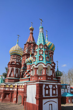 俄罗斯教堂建筑萎缩景观