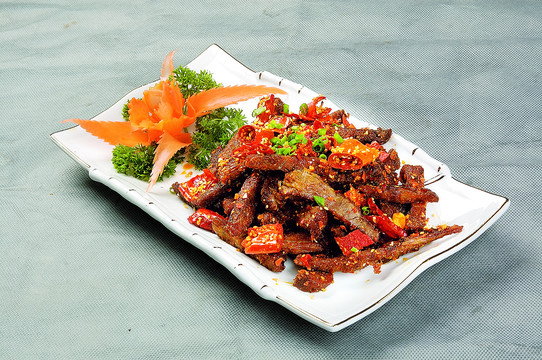 手撕牛肉