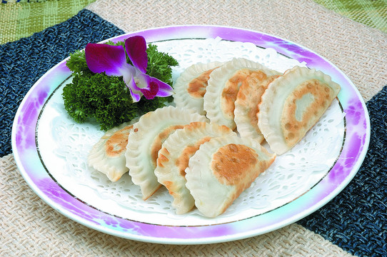 海鲜煎饺