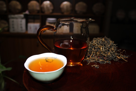 复古茶室红茶茶汤公道杯品茗杯