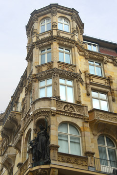 德国法兰克福欧式建筑外景