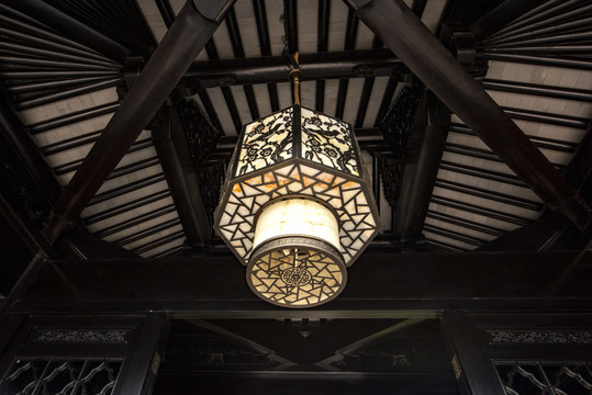 中式古建筑吊灯