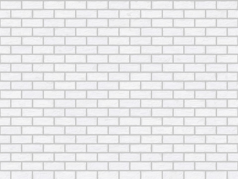 白色壁纸砖墙纹理