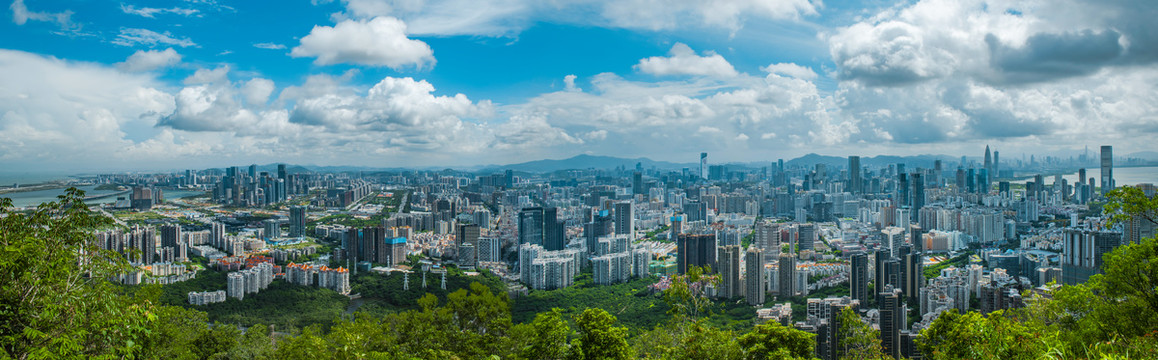 深圳南山区全景